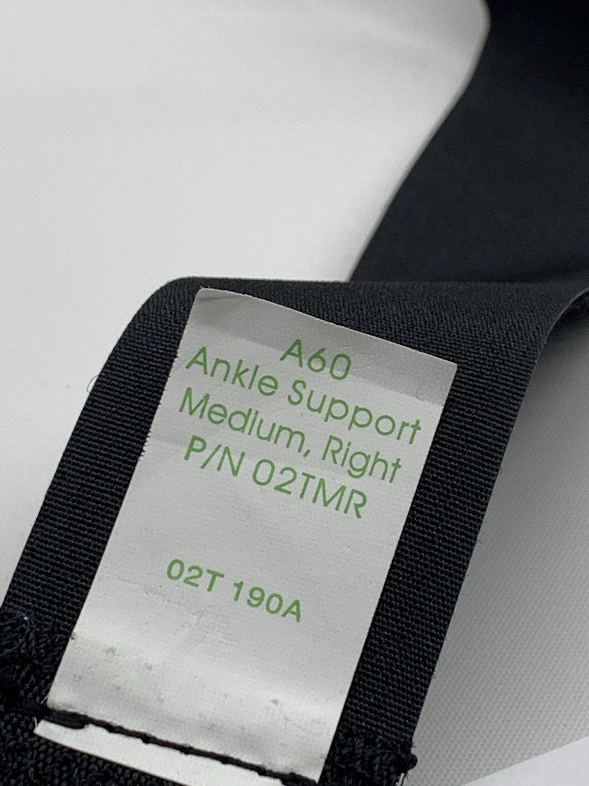 AIRCAST A60 Ankle Support for Sprained Ankles & Injury Protection Waterproof Med