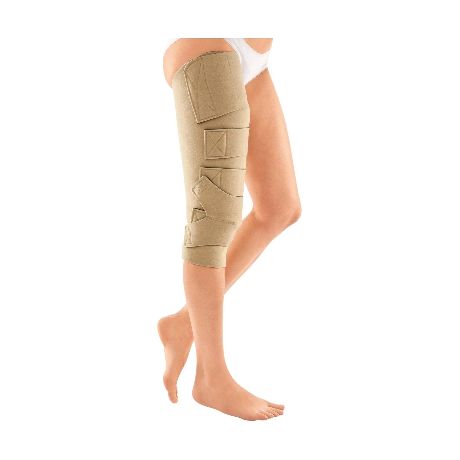 CircAid Juxtafit Essentials Upper Leg with Knee Adjustable Compression Wrap -…