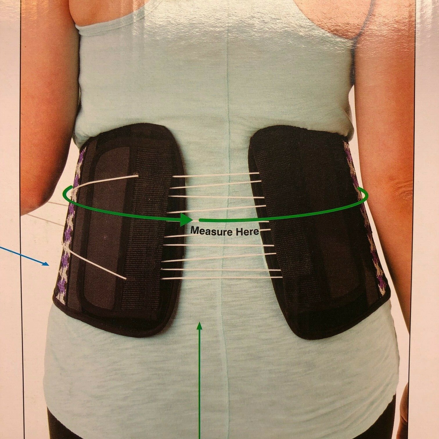 ALEX Single Pull String Back Support – SIZES Available -Lower Back Pain Strains