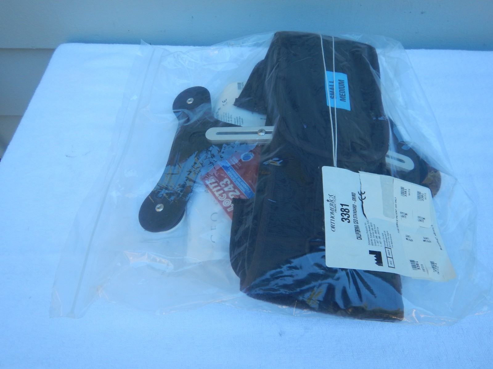 Orthomerica 3381 California CEO Standard Thoracic Lumbar Sacral Orthosis TLSO SM