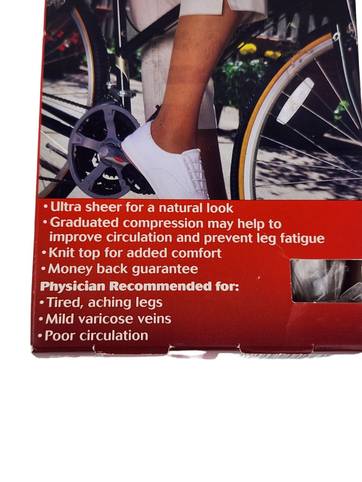 ACE Women Light Compression Knee High Stockings Leg Socks Pain Relief Medium