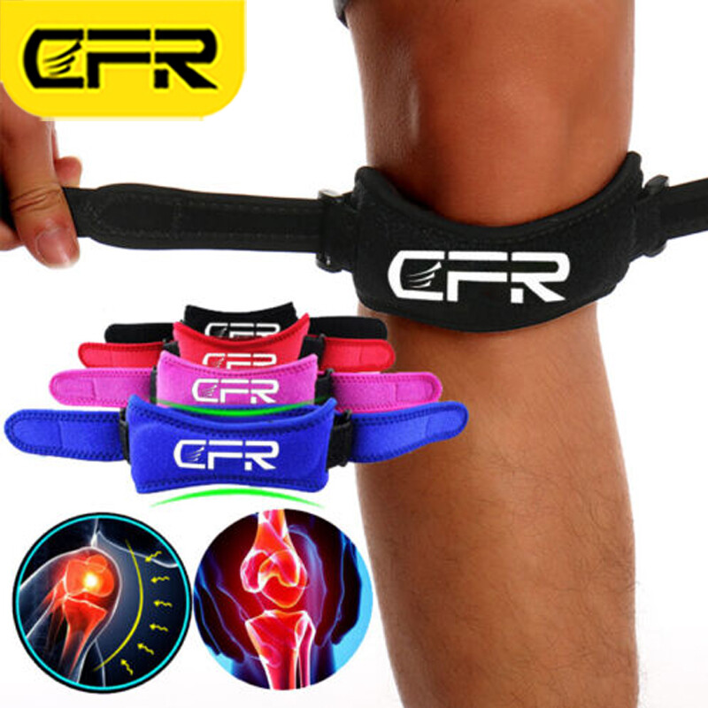 Knee Support Patella Stabilizer Strap Band Tendon Brace Pain Sports Gym Joint BM