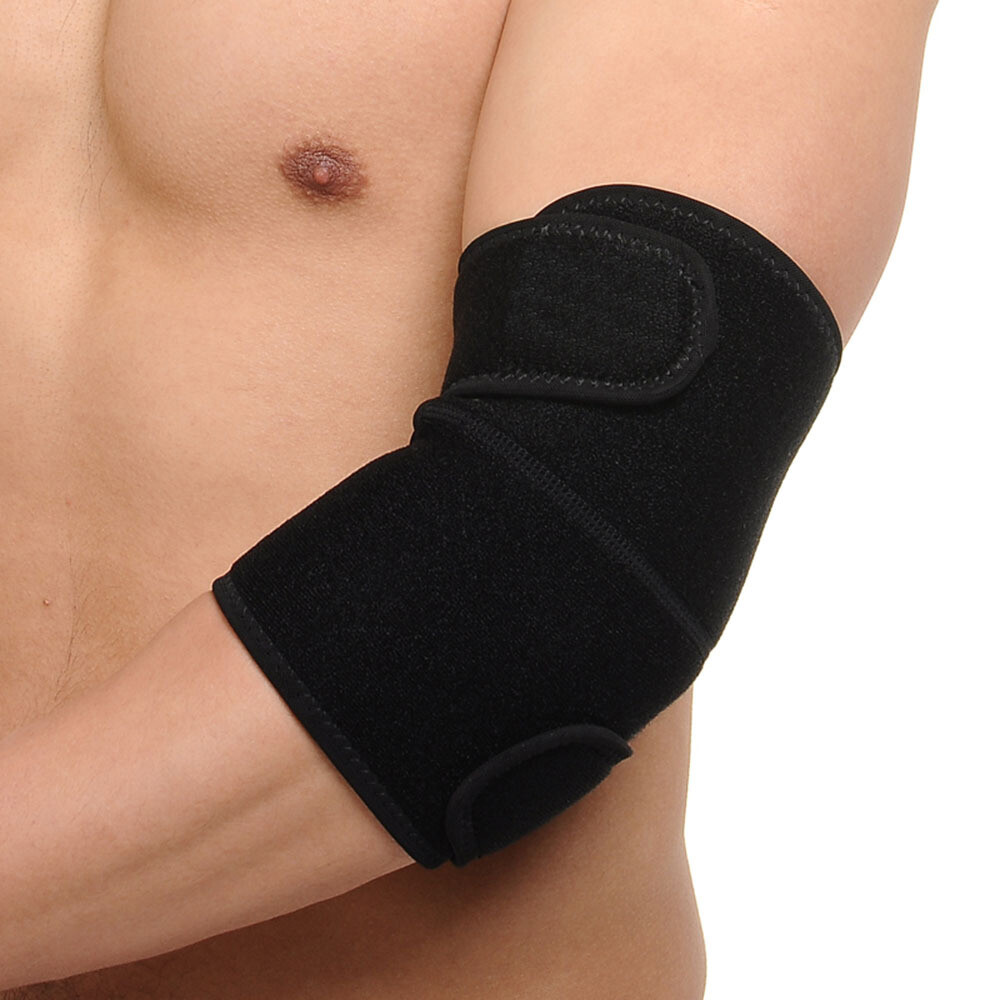 Elbow Sleeves Brace Wrap Adjustable Support Arm Arthritis Tendonitis Pain US