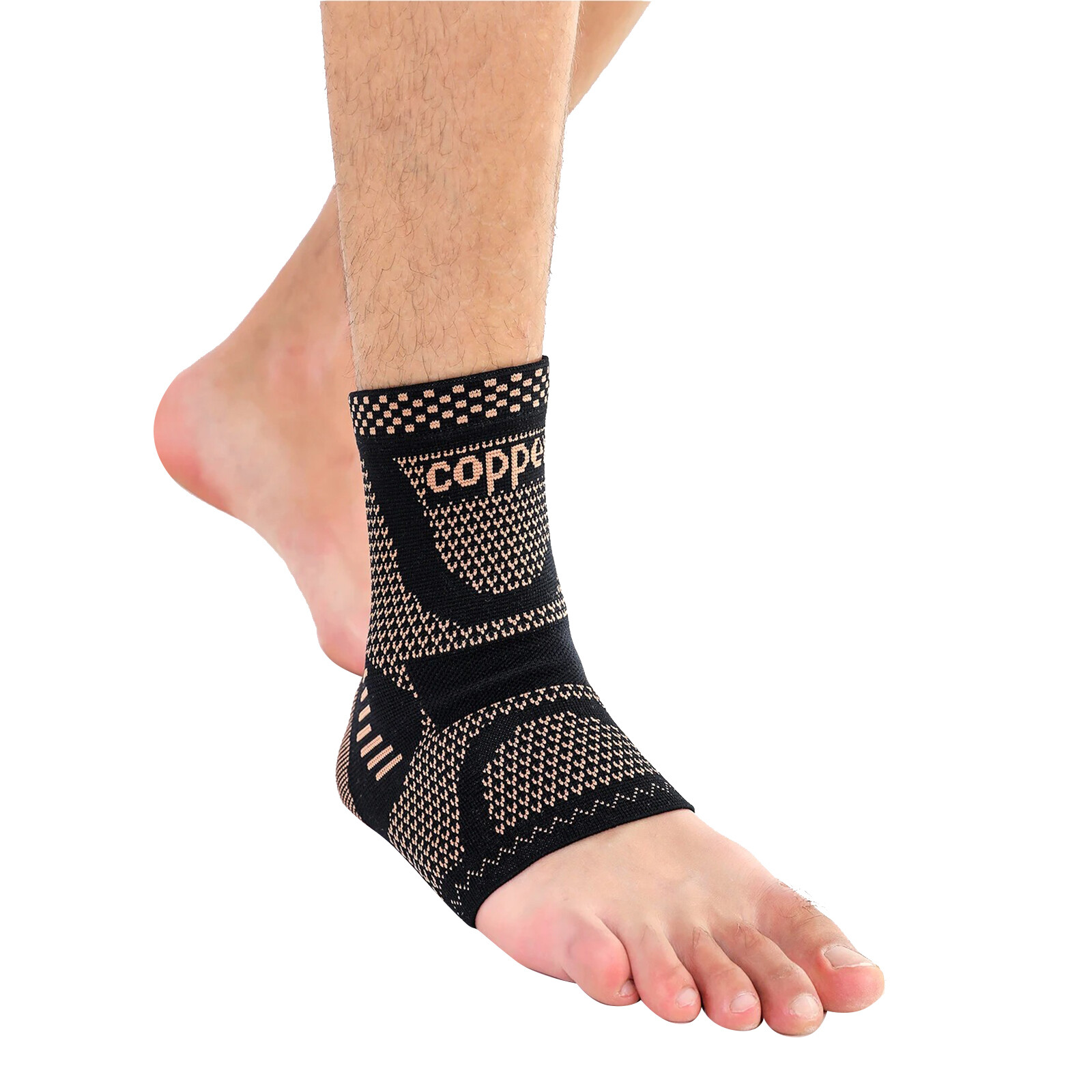 Foot Plantar Fasciitis Arch Support Compression Socks Ankle Heel Brace Sports