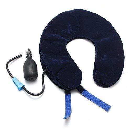 Inflatable Cervical Neck Traction Pillow Neck Head Stretcher Pain Relief Collar