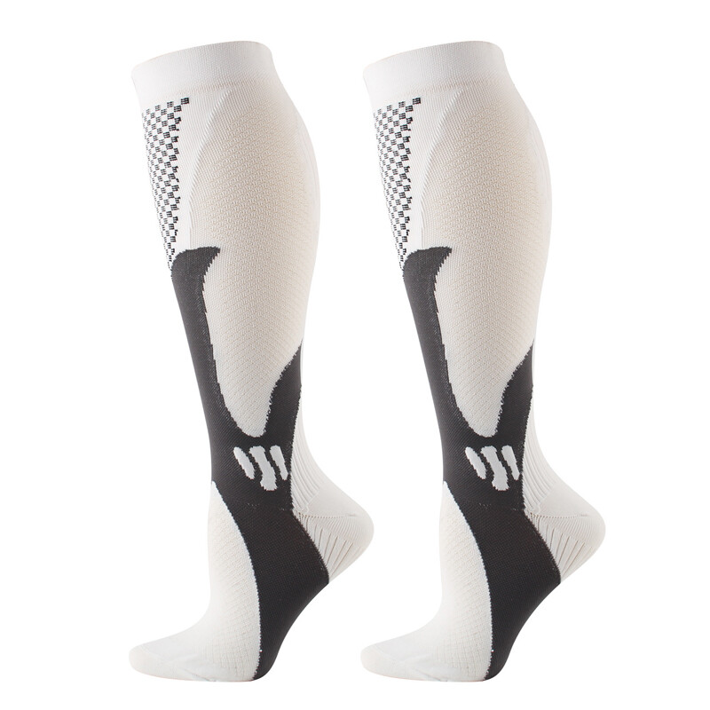 Women Mens Knee High Compression Socks 20-30mmHG Stockings Support Brace Sports