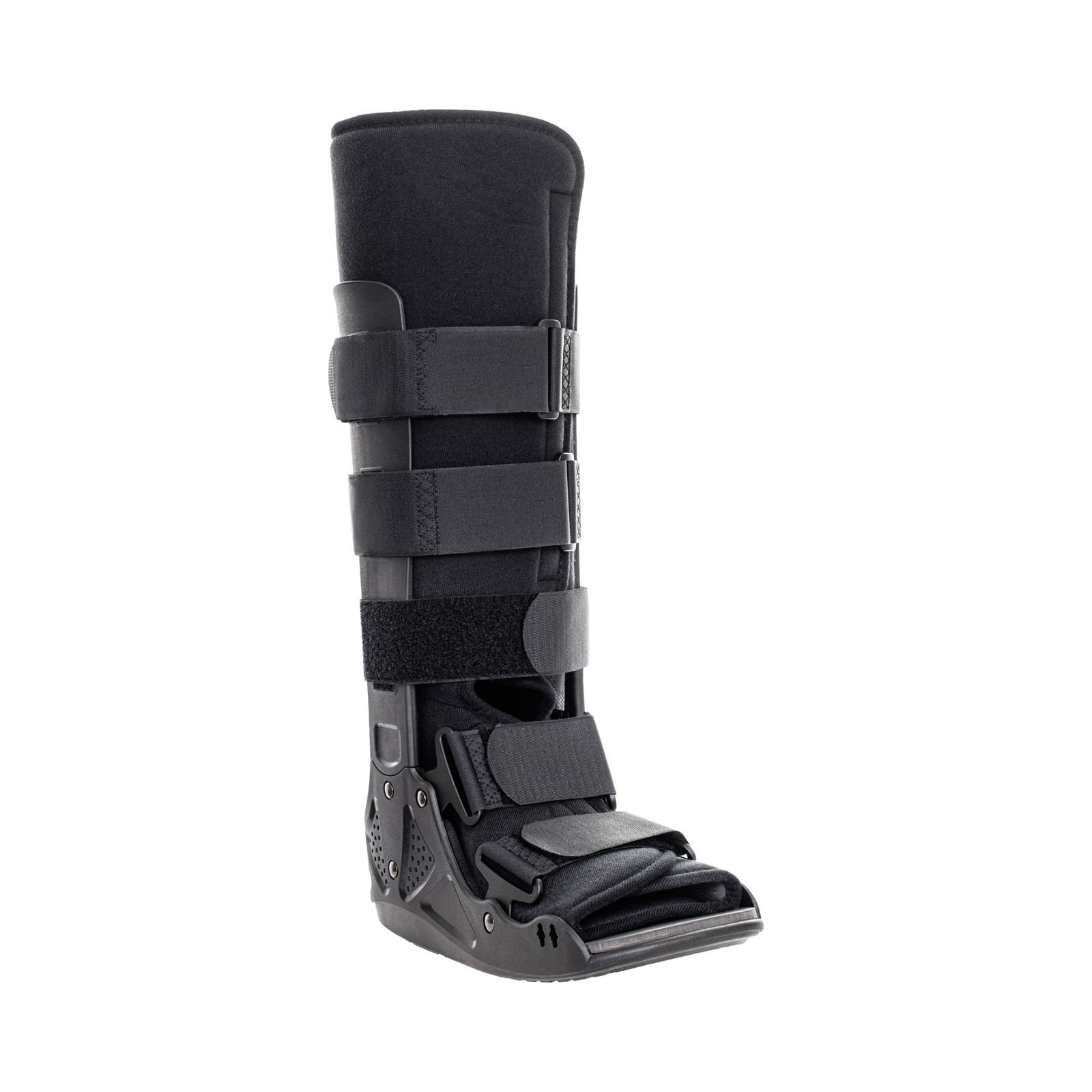 McKesson Black Walker Boot X-Small Hook and Loop for Either Foot 155-79-95492