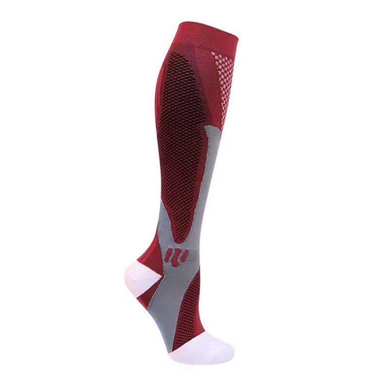 20-30 mmHg Compression Socks – Knee High Support for Running & Sports