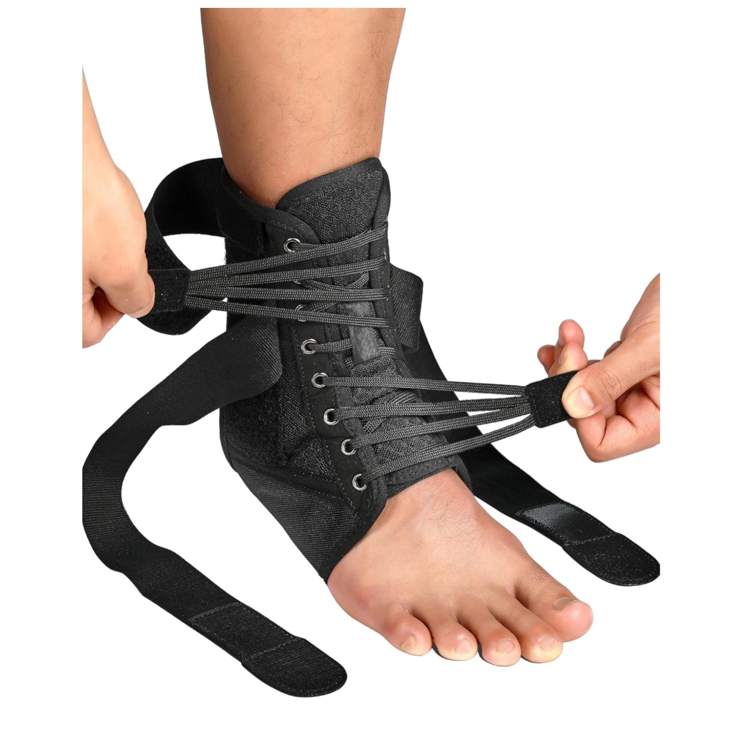 Speed Laces Ankle Stabilizer for Sprained Ankle Recovery