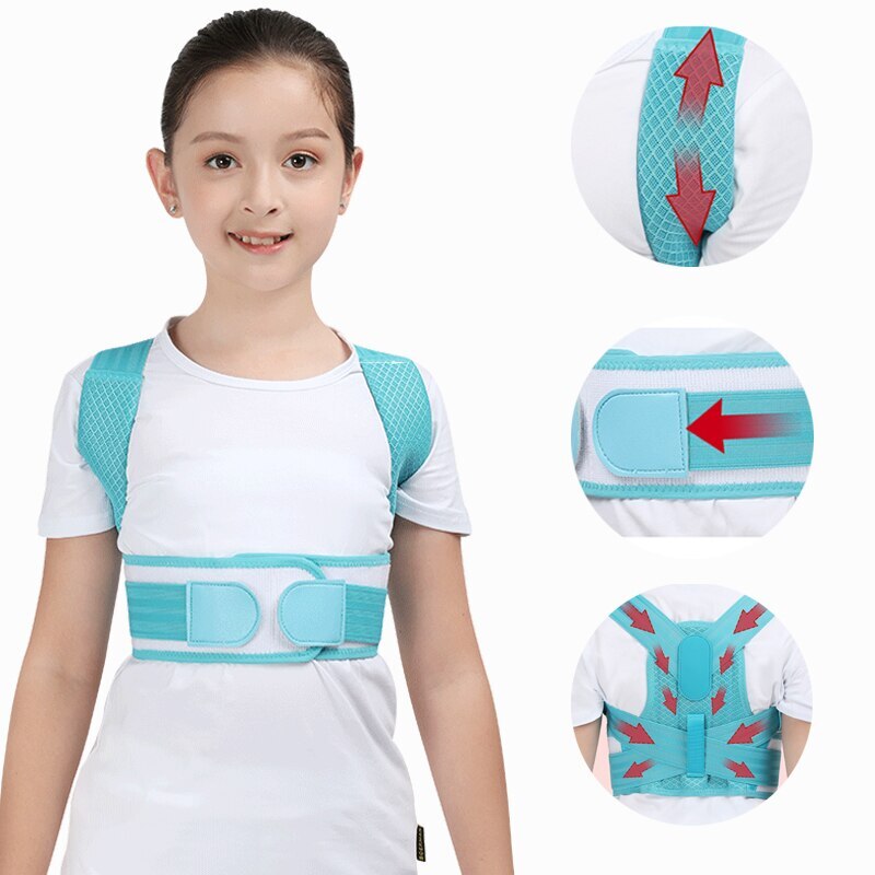 Adjustable Children Posture Corrector Back Support Belt Kids Orthopedic Corset
