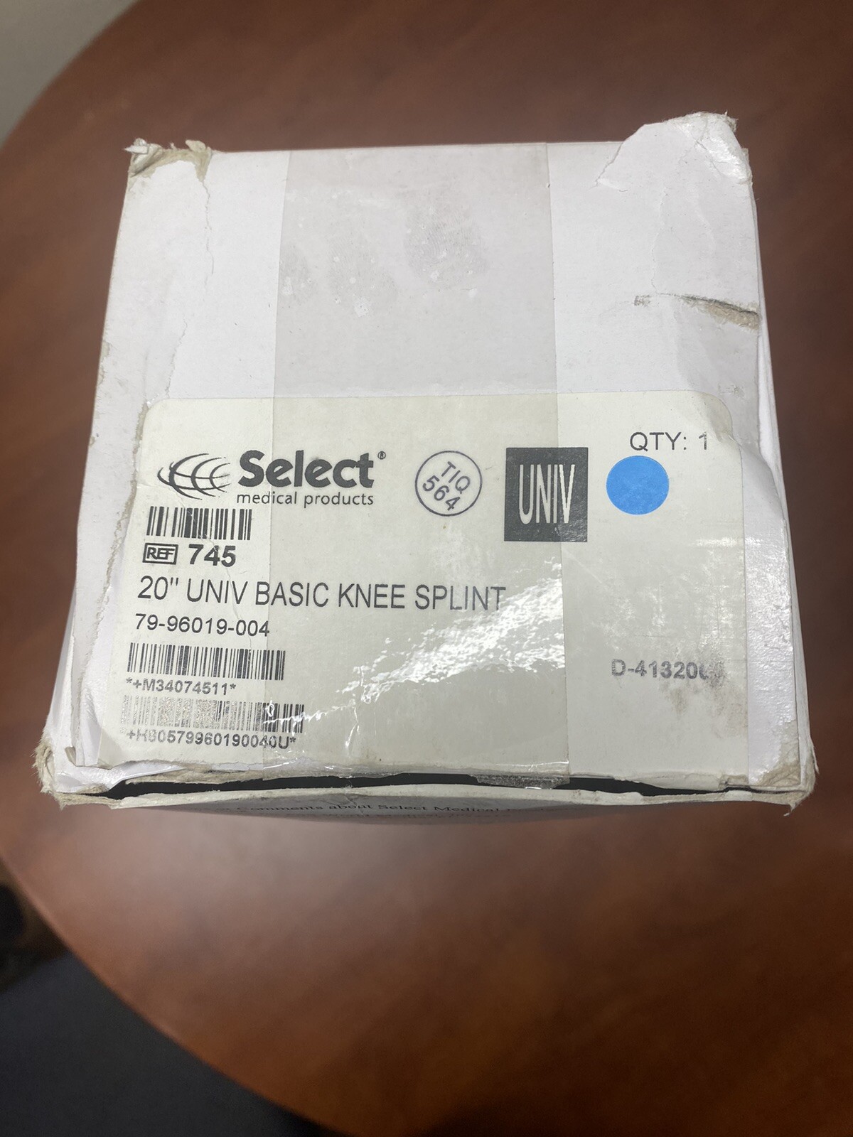20” Universal Adult Basic Knee Brace By PSS Select #745. New In The Box!