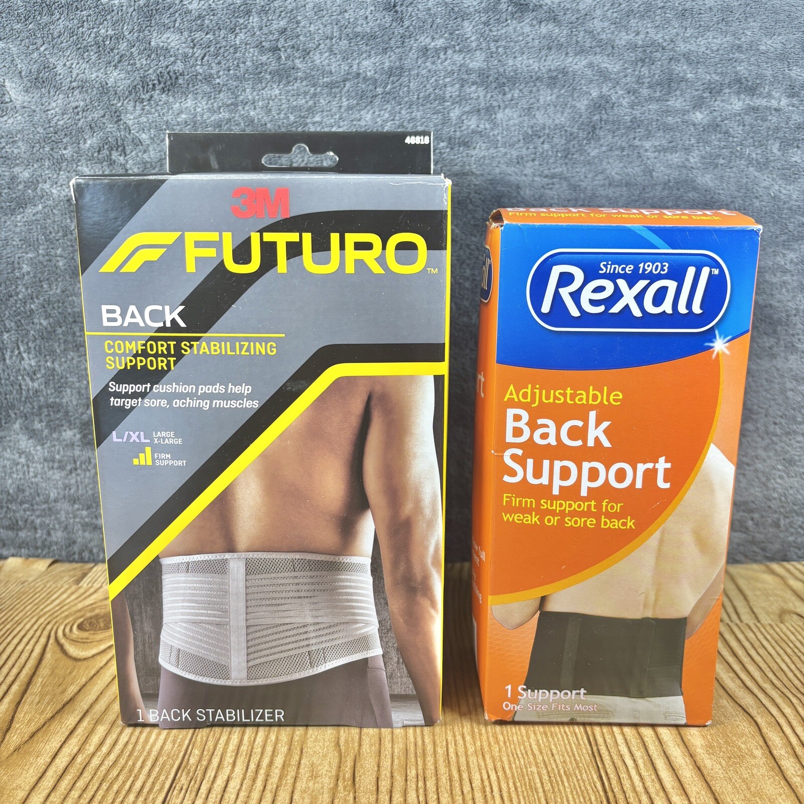 3M Futuro Sport Back Comfort Stabilizing Firm Support 46816 Size L/XL +Rexall
