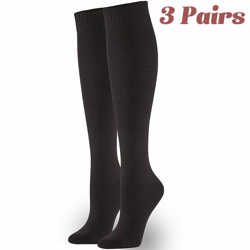 15-20 mmHg Compression Socks for Men & Women Knee-High Closed Toe Circulation