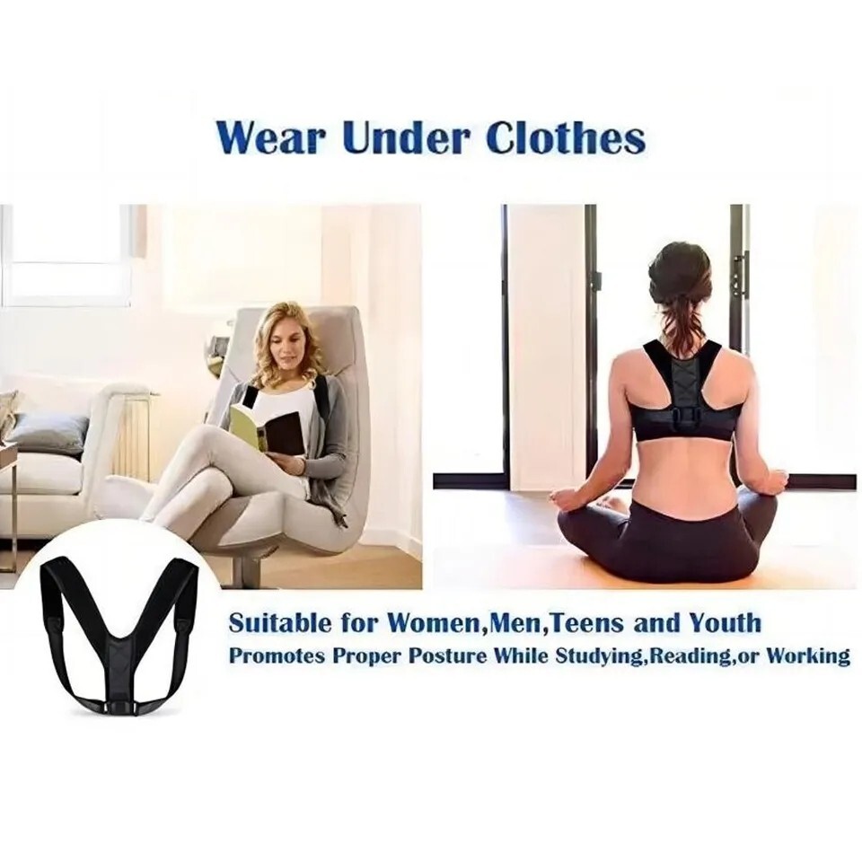 Back Posture Correction Belt Hunchback Prevention Correction of Sitting Posture