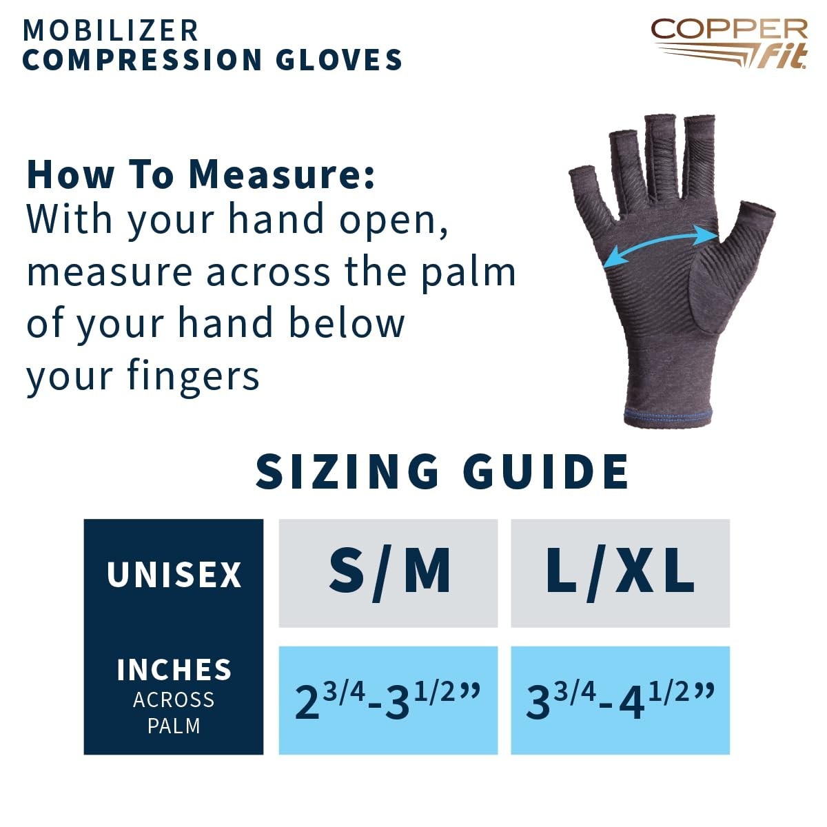 Compression Gloves for Arthritis Relief, Joint Swelling & Tendonitis – Unisex