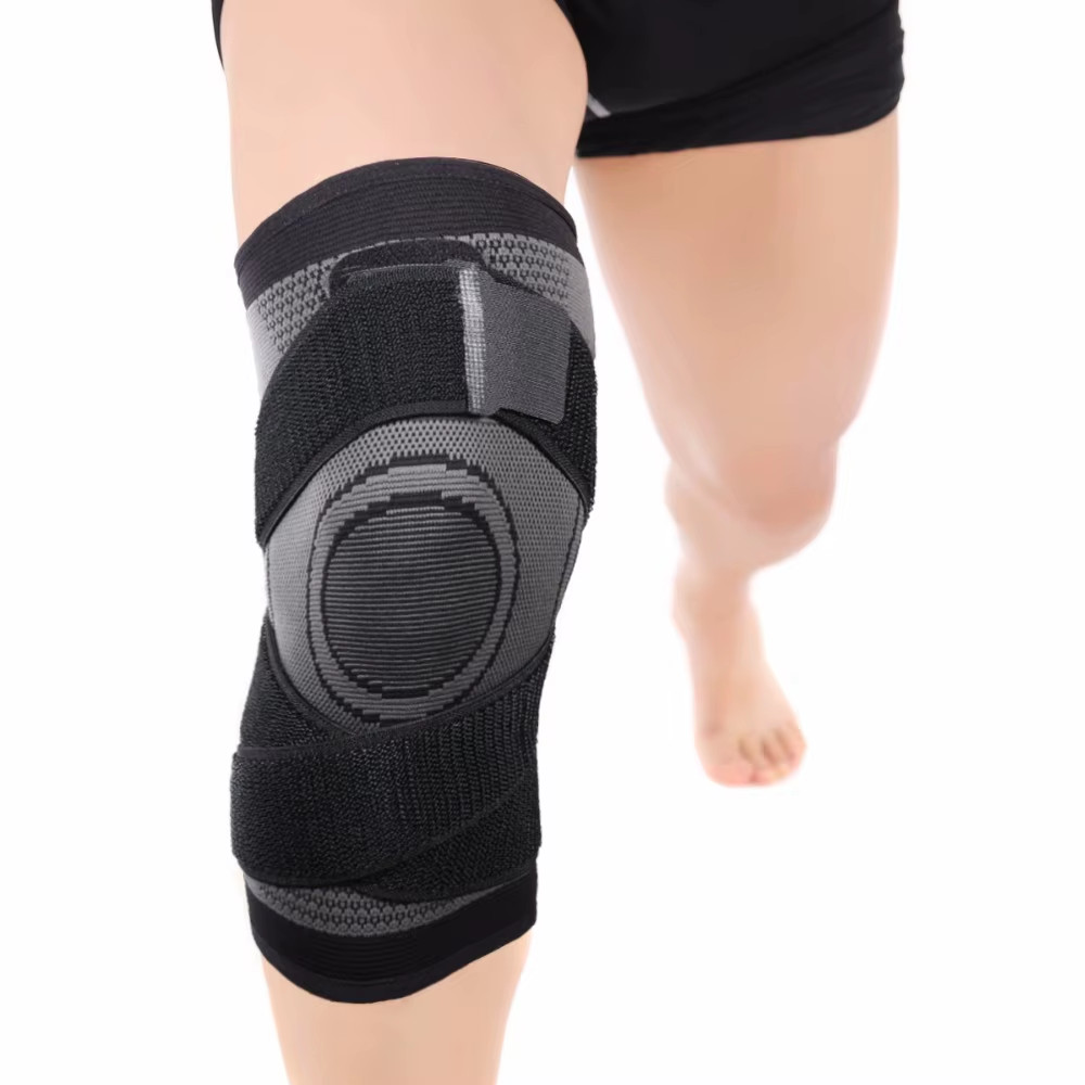 Sports Fitness Knee Pads Support Bandage Braces Elastic Nylon Sport Compression