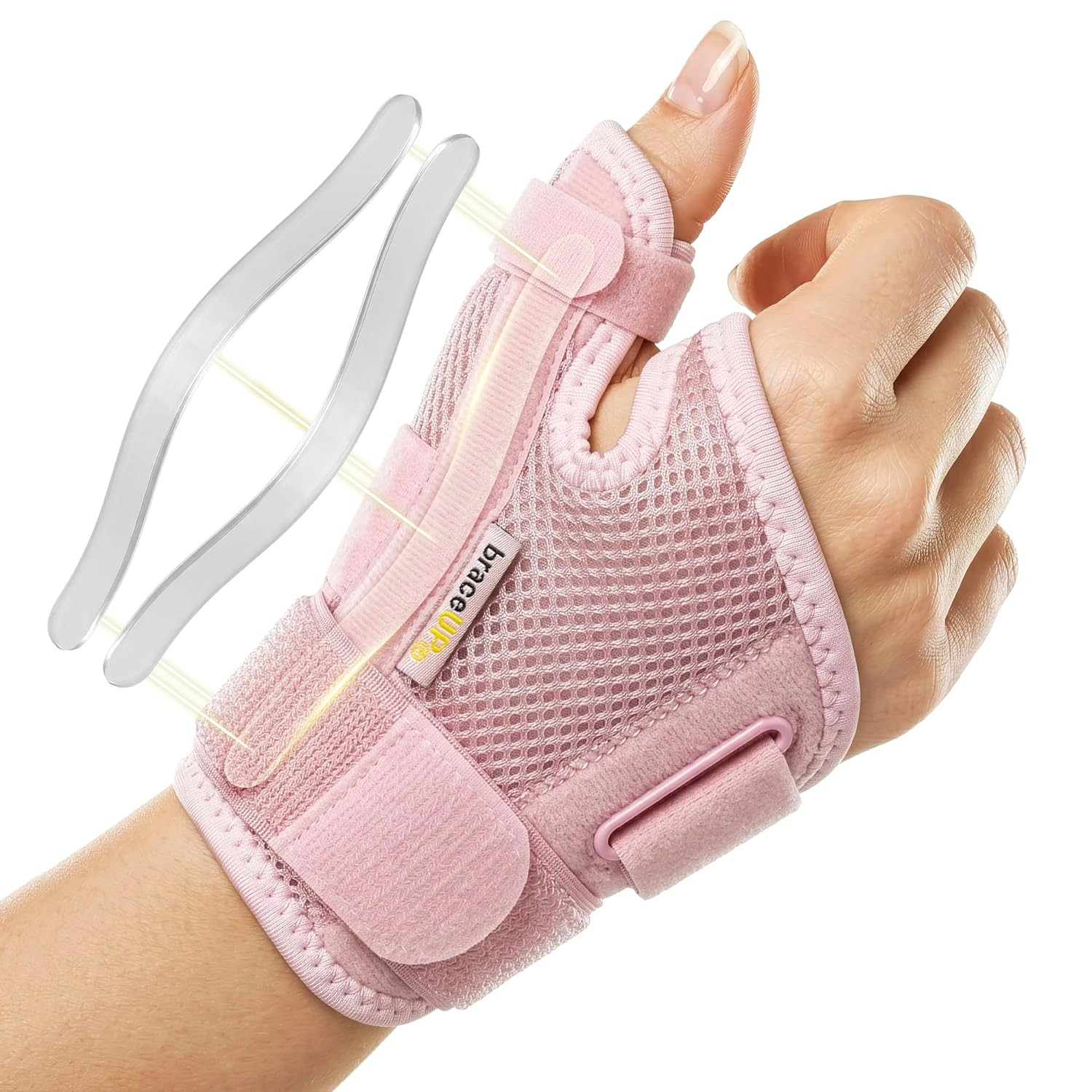 Thumb Splint Brace Right Left Hand Women and Men, Spica Splint, CMC Thumb Bra…