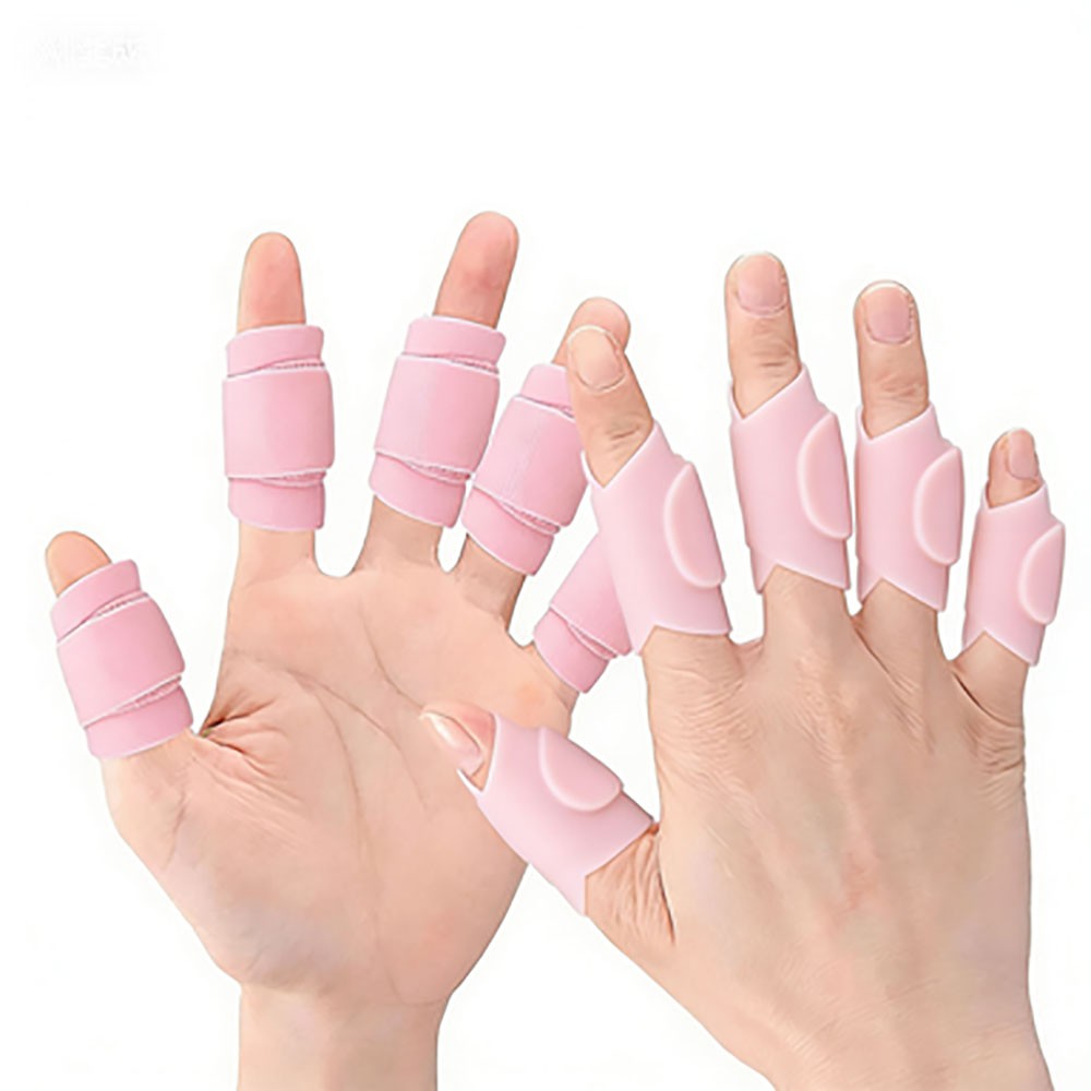 Flexible Universal Finger Braces fits Most Fingers Daily Protection And Recovery