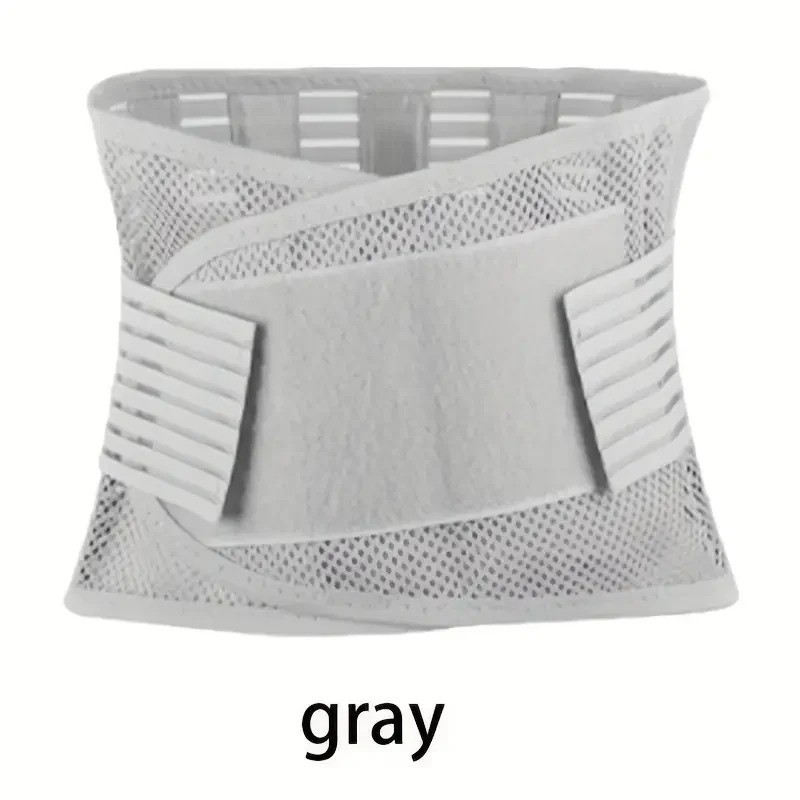 Lumbar Support Belt Compression Waist Support Belt Breathable Mesh Lower Back Br