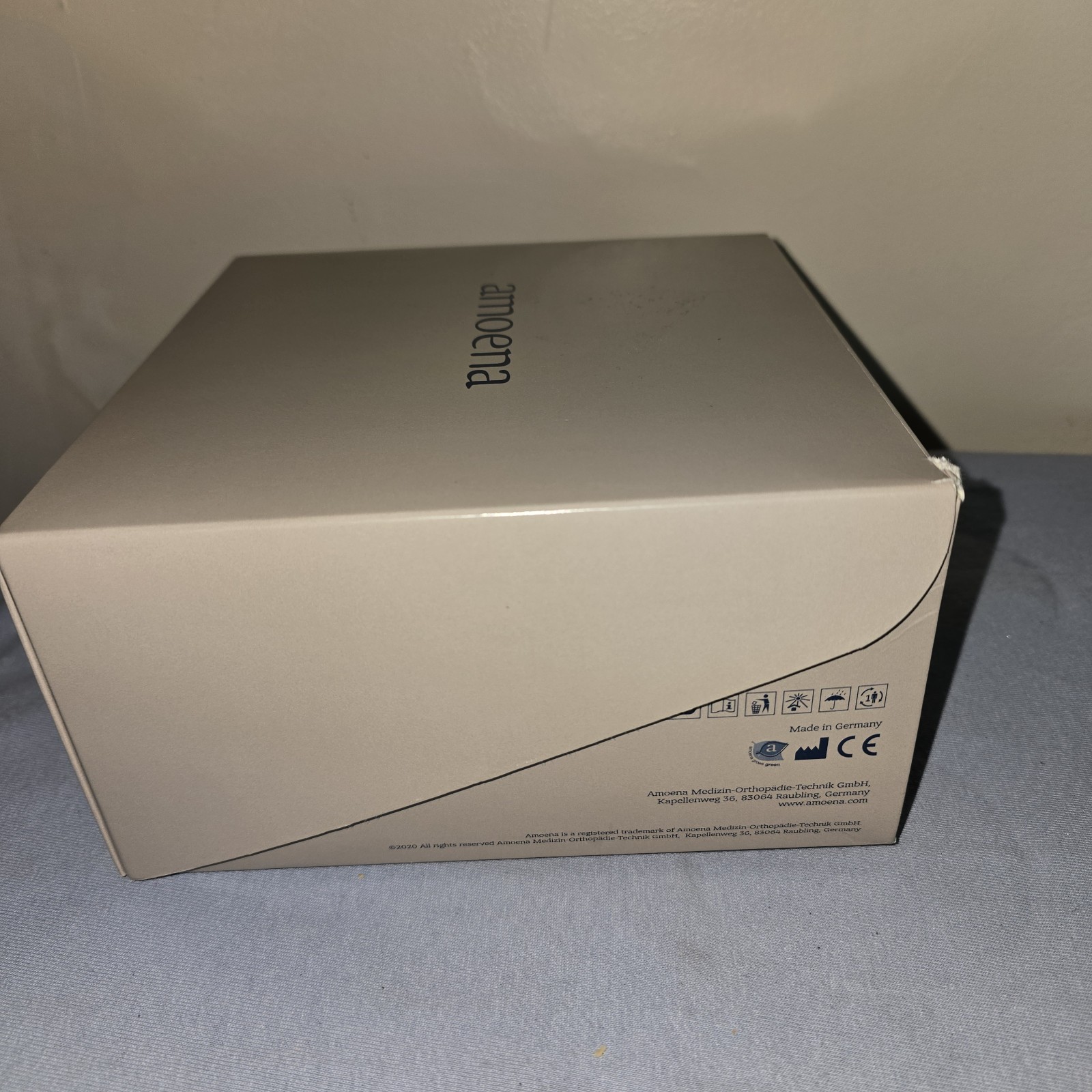 Amoena 149 Aqua Wave Breast Swim Form Size 4 Very Good Box Manual