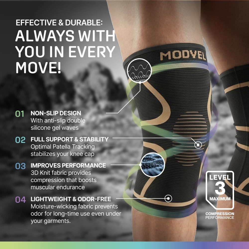 Modvel Knee Brace Copper Large Set A
