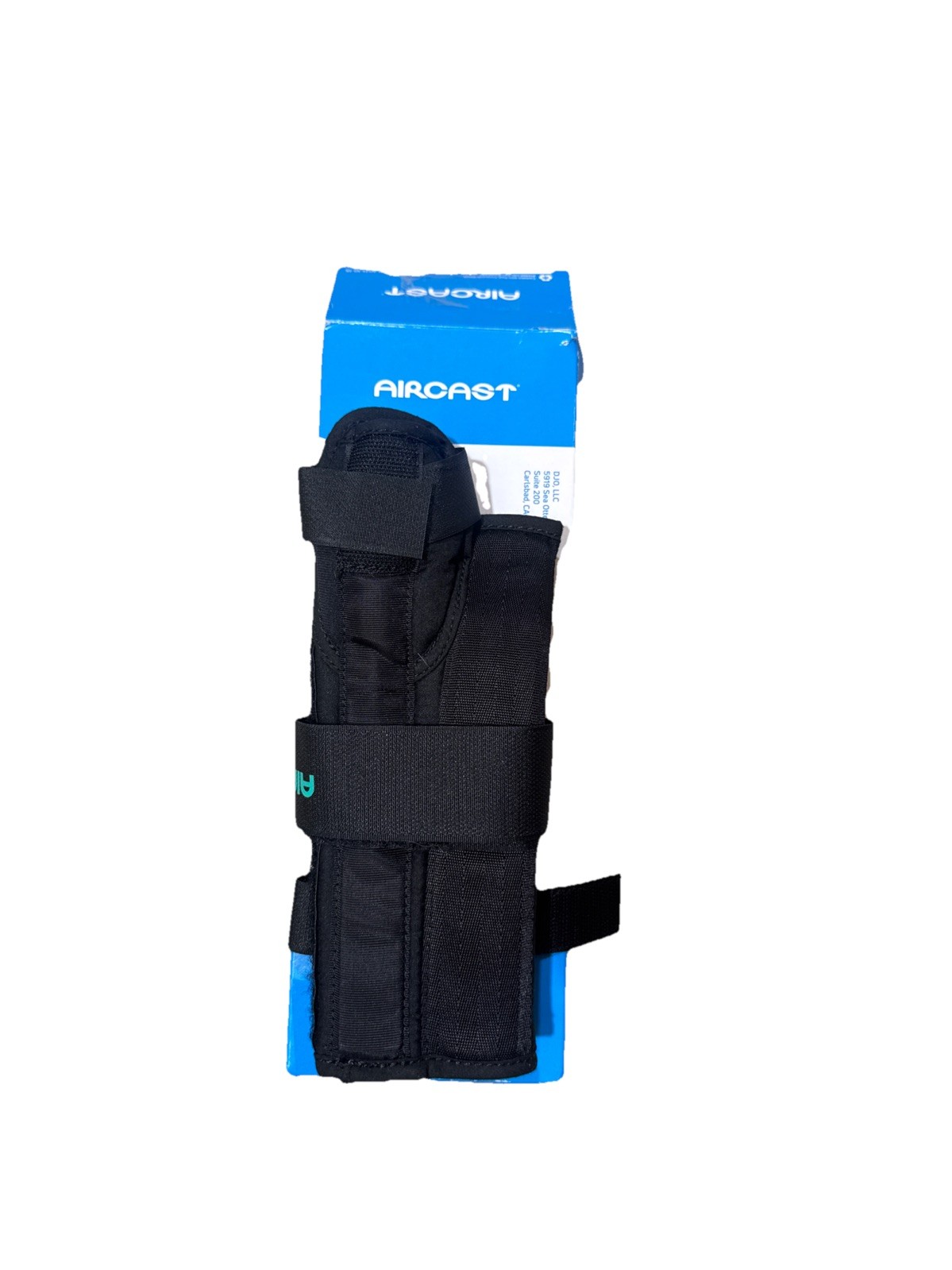 AIRCAST A2 WRIST SUPPORT BRACE WITH THUMB SPICA LEFT HAND SMALL