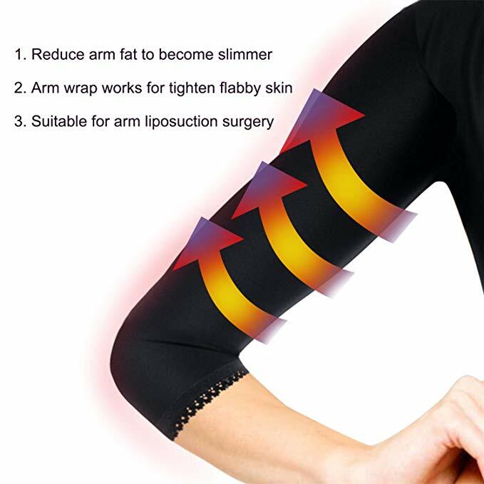 Sleeves Upper Arm Shaper Post Surgical Slimming Compression Corset Top Shapewear