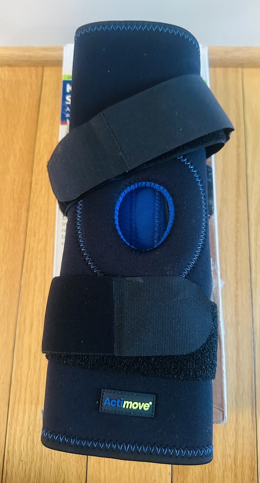 Actimove Knee Stabilizer Adjustable Horseshoe & Stays X-Large (Black)