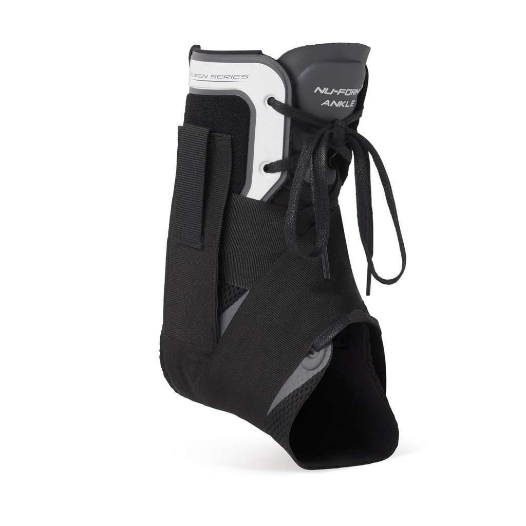 Ovation Medical Nu-Form Ankle Brace with Figure-8 Straps (Black) X-Small