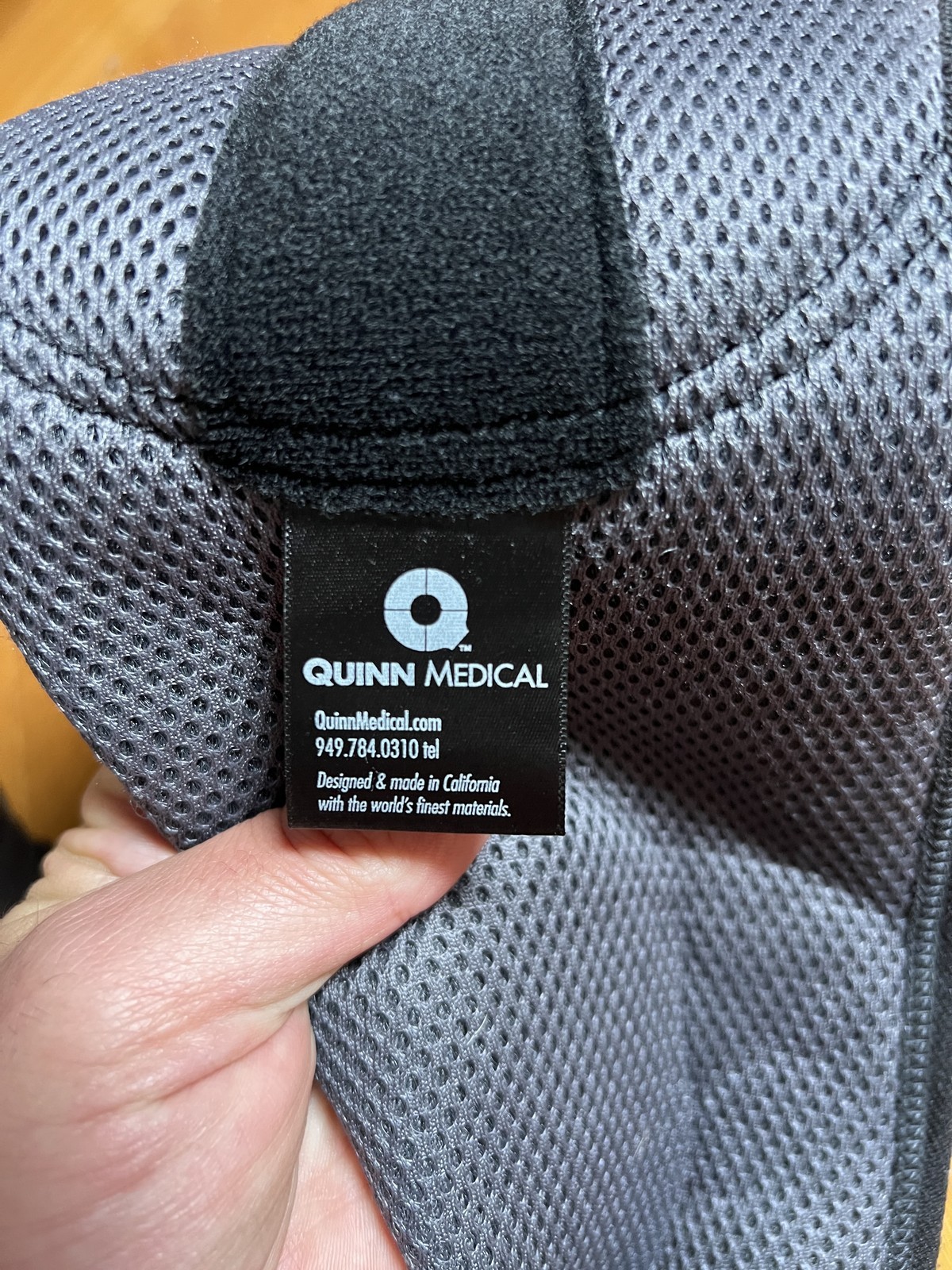 SLEEQ Quinn Medical Back Brace Adjustable Lumbar Support Belt Large XL Unisex