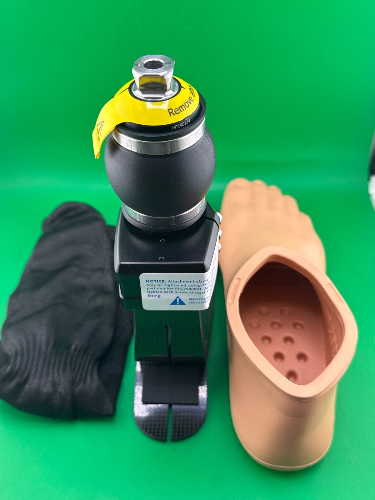Ossur reflex re-flex shock prosthetic foot. New. Category 5. Size 27. Right