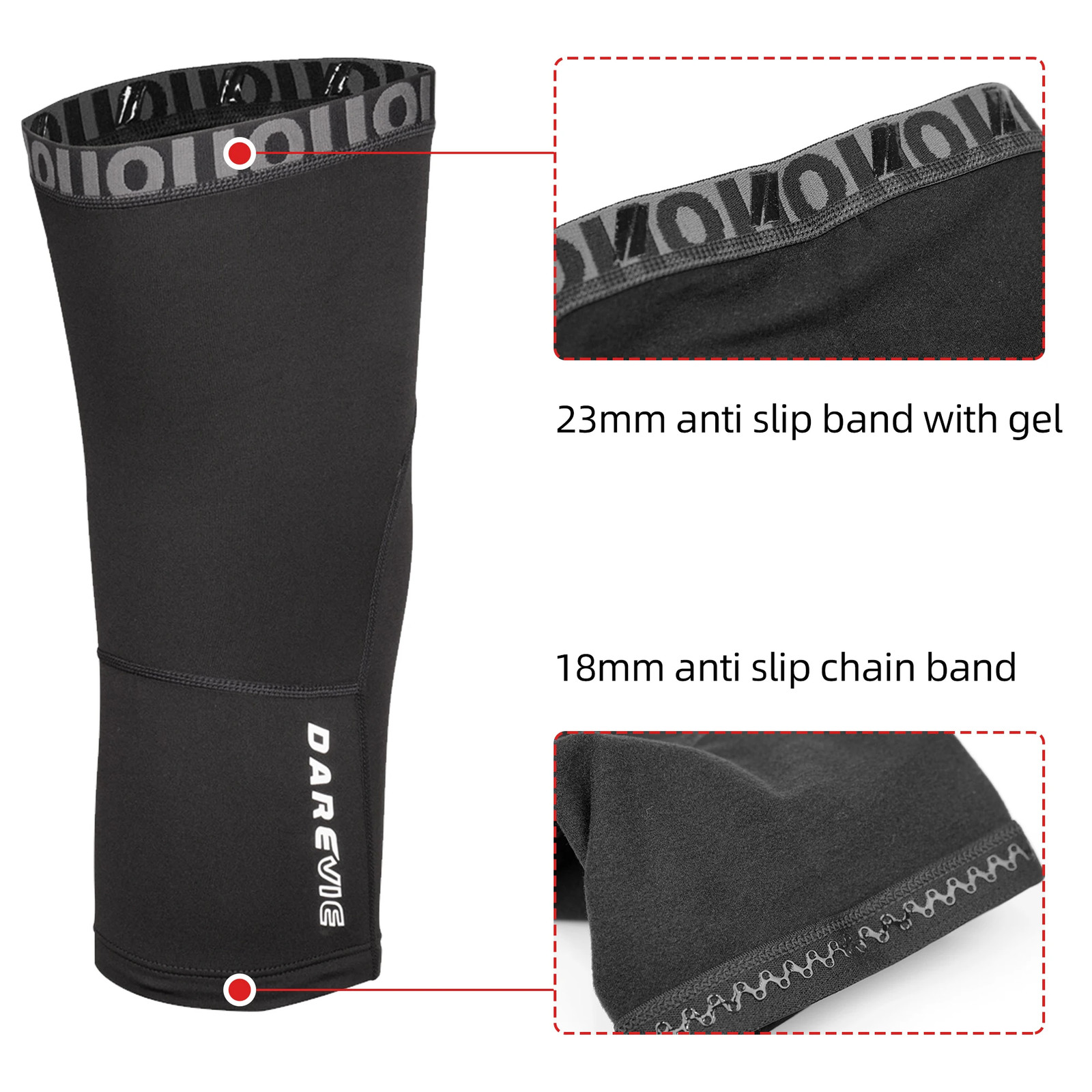 Cycling Leg Warmers Winter Thermal Fleece Keep Warm Half Cycling Legs An