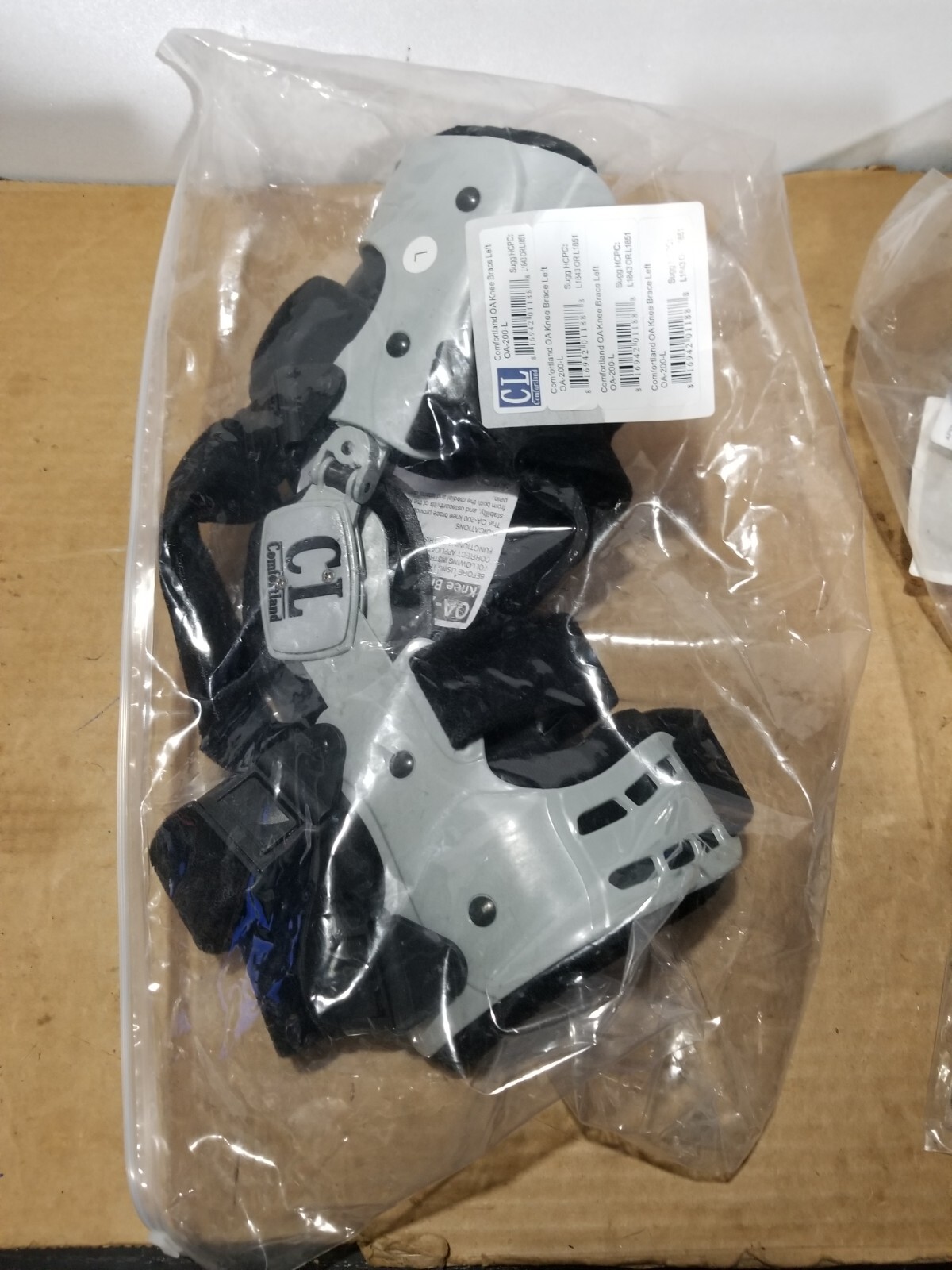 NEW – Comfortland OA Knee Brace Left OA-200-L Hinged Adjustable NEW w/ tools