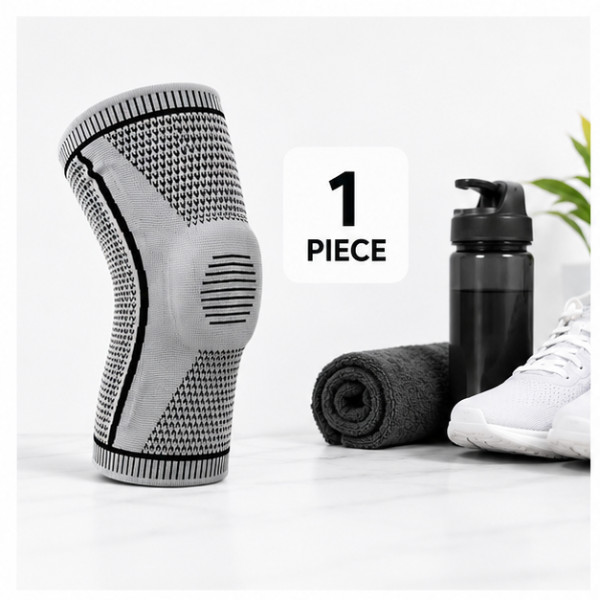 Knee Compression Sleeve Brace Support for Running Joint Stability Pain Relief