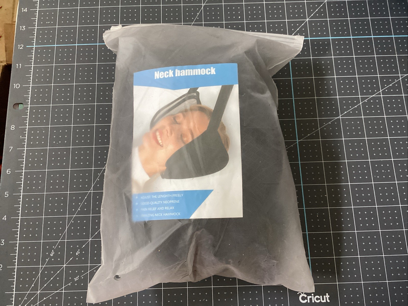 Neck Hammock for Neck & Head Pain Relief Cervical Traction Stretcher/Eye Mask