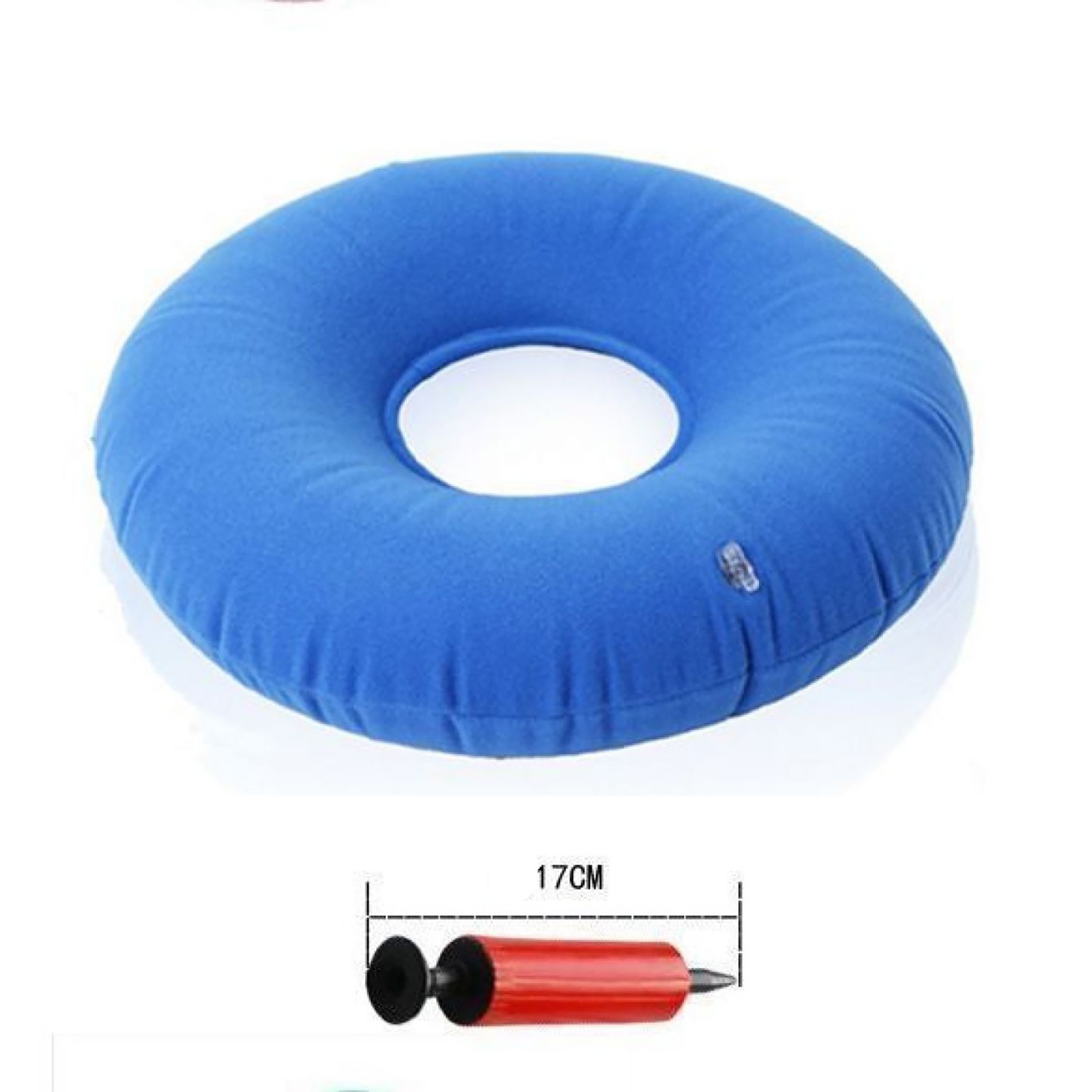 New Inflatable Vinyl Ring Round Seat Cushion Medical Hemorrhoid Pillow Donut C