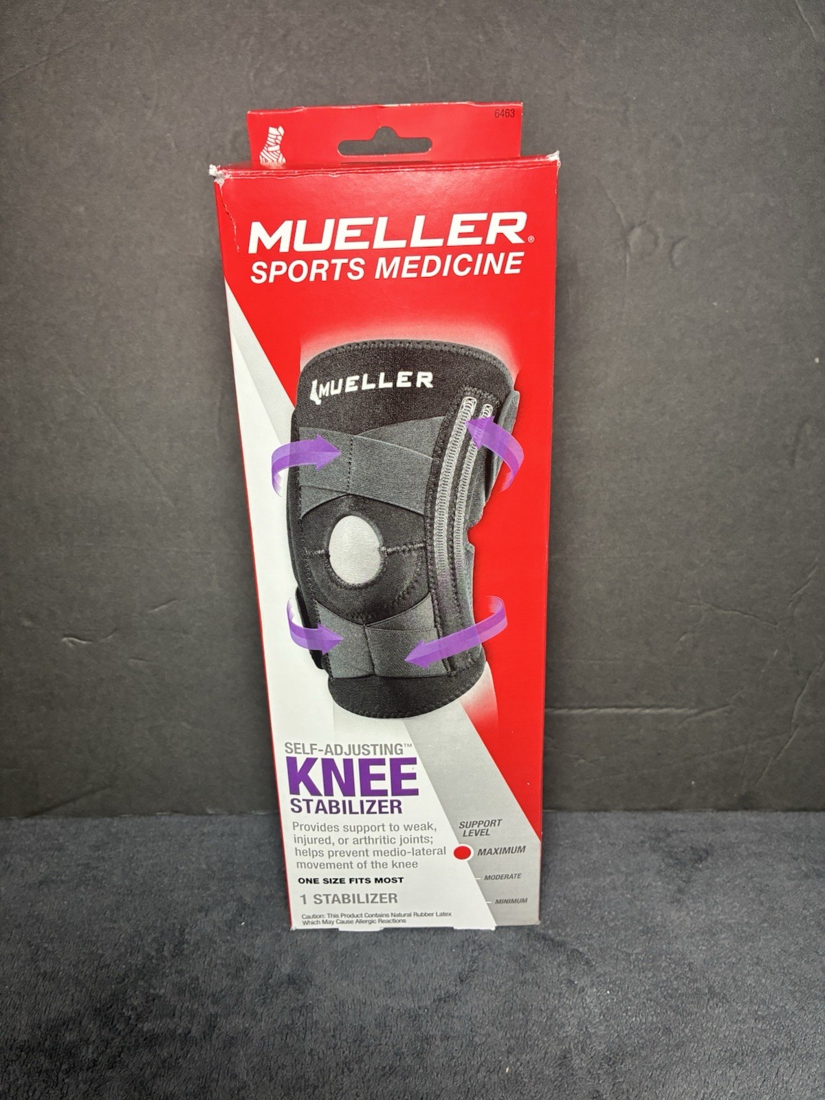 MUELLER SPORTS MEDICINE SELF-ADJUSTING KNEE STABILIZER 65437 BRAND NEW
