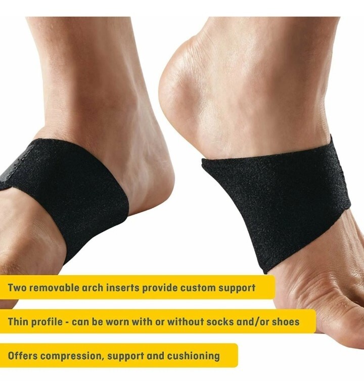 Futuro Therapeutic Arch Support Foot Moderate Support Adjustable To Fit 1 Pair