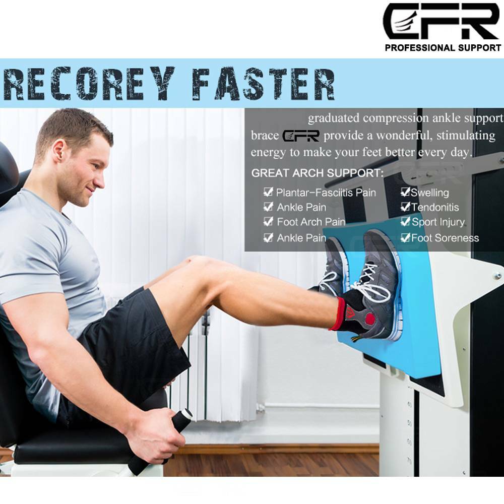 Ankle Support Compression Strap Achilles Tendon Brace Foot Sprain Protector Wrap