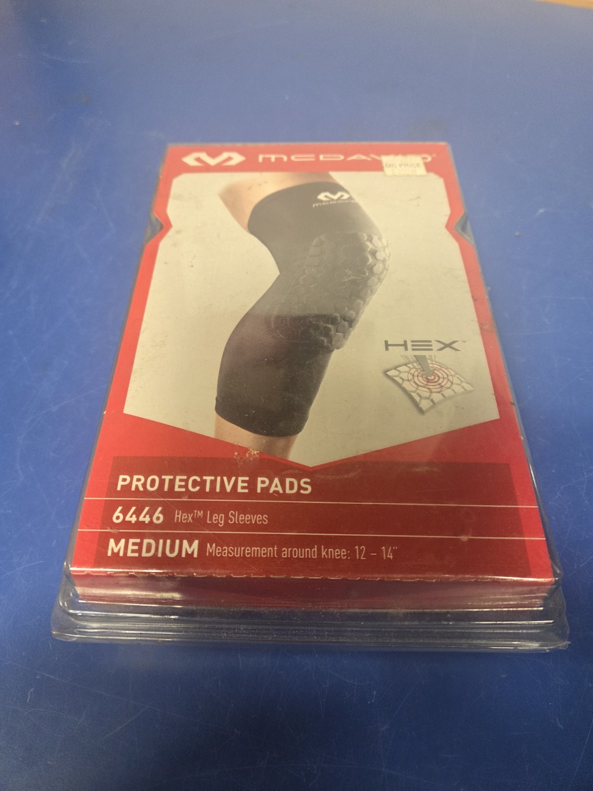 McDavid 6446 Protective Hex Leg Sleeves – Black Medium