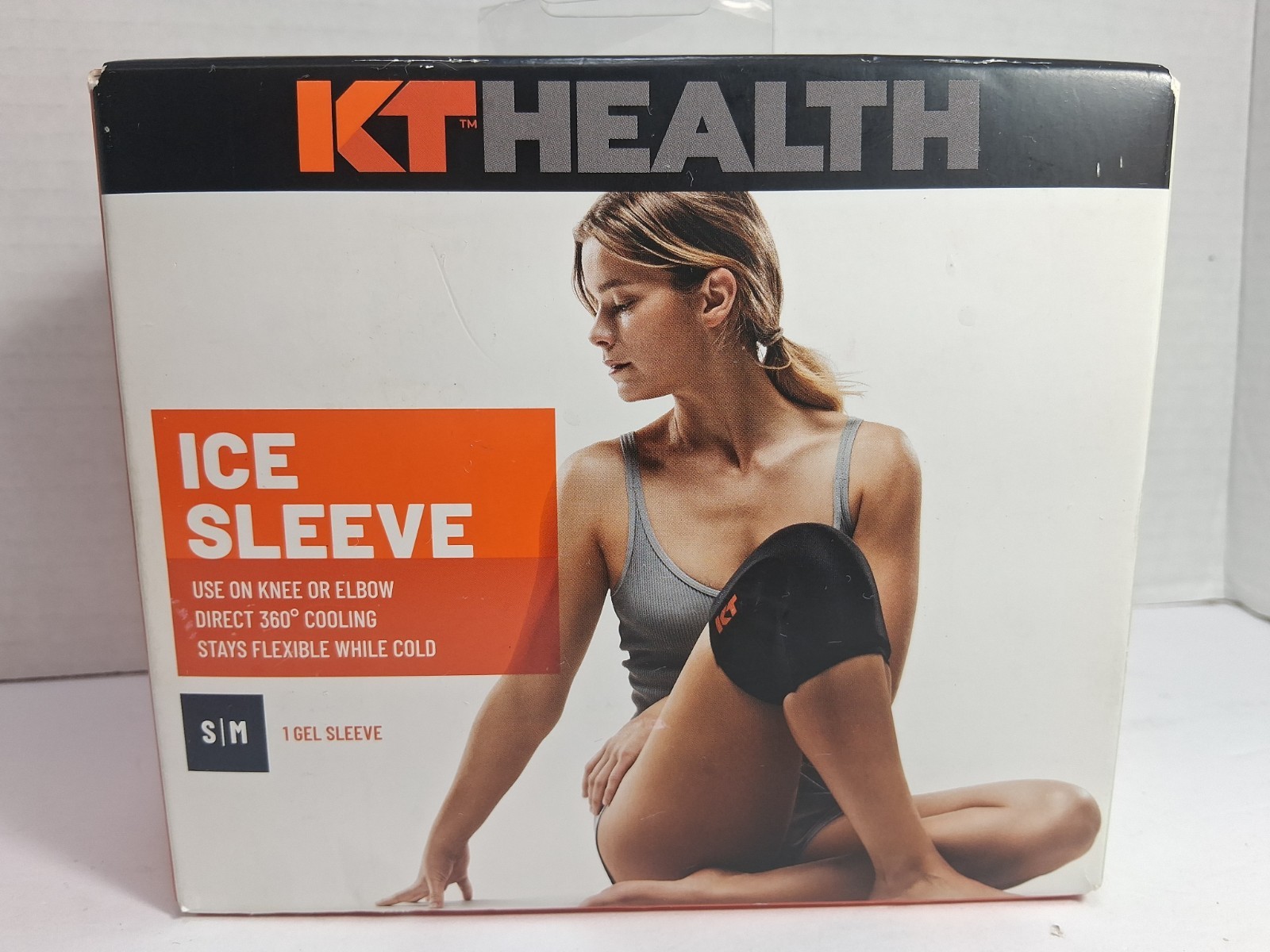 KT Health Ice Sleeve, S/M Knee Elbow Reduced Swelling. New