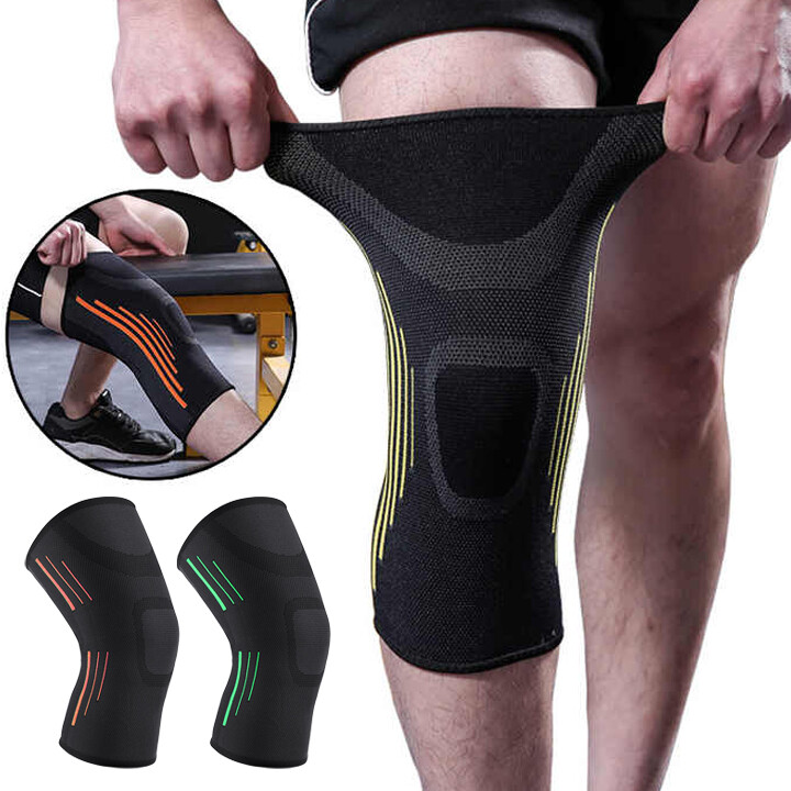 Compression Knee Brace for Men Running Knee Pain Knee Support Compression Sleeve