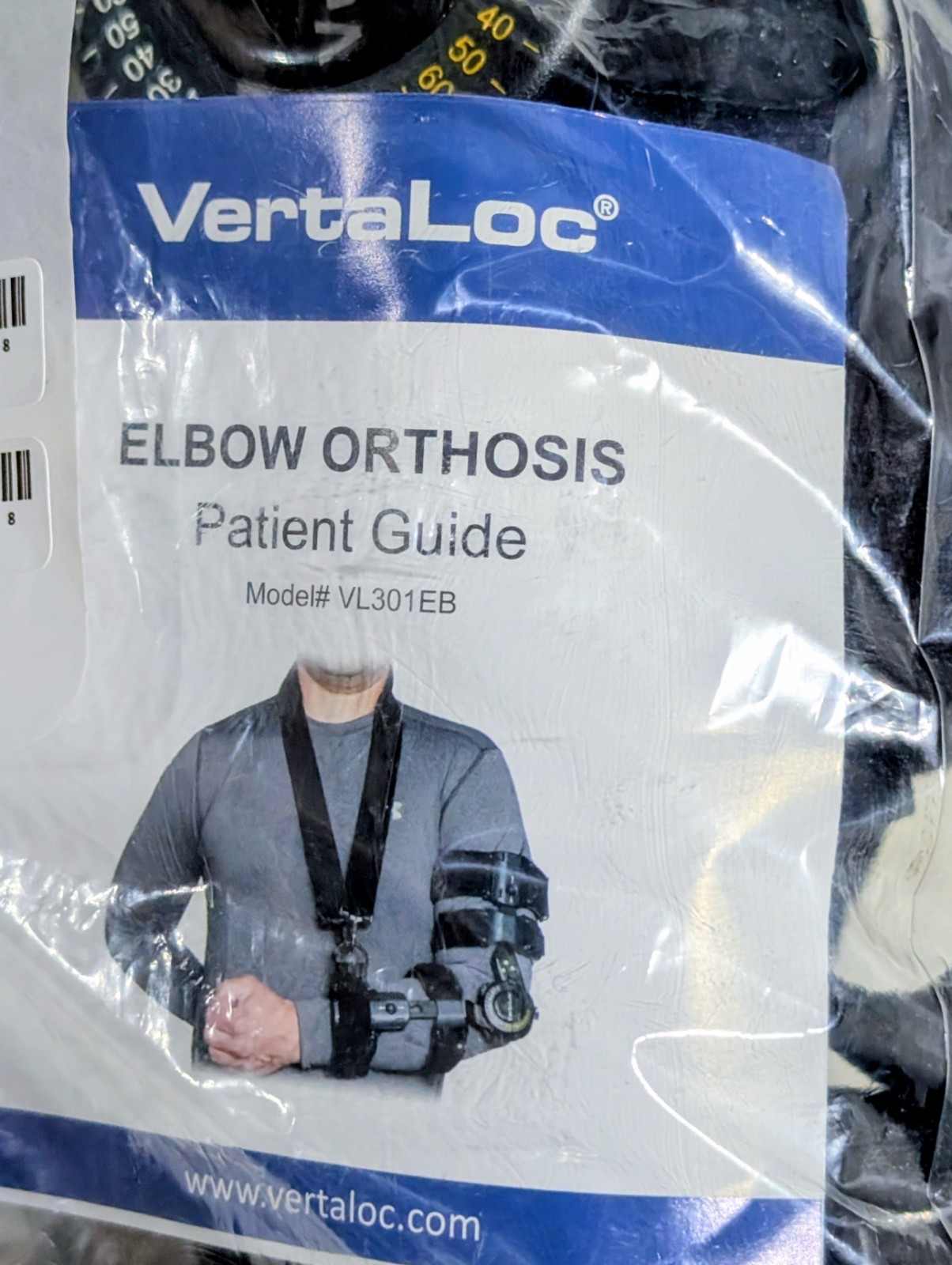 VERTALOC Elbow Brace LEFT VL301EB L3760 L3761 NEW in Package Universal Fit OSFM