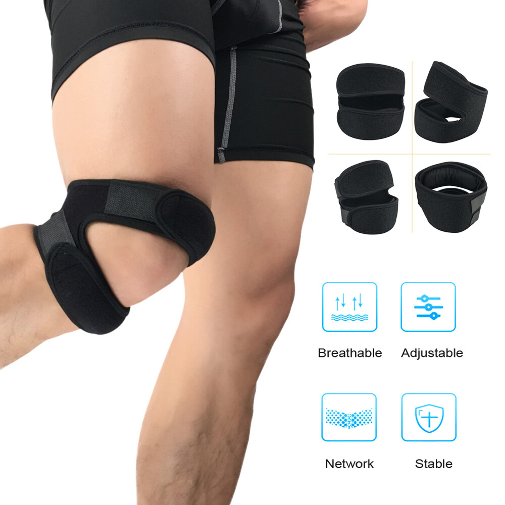 Knee Pad Patellar Knee Patella Tendon Support Strap Brace Wrap Band Sports Men