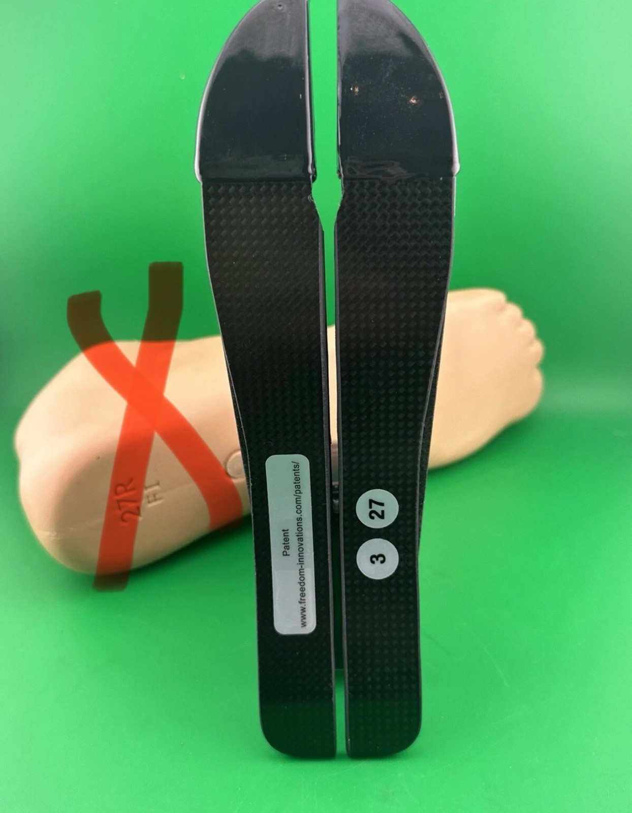 Freedom Kinterra Hydraulic Ankle Prosthetic Foot. Sz 27, Category 3 Right. Mint