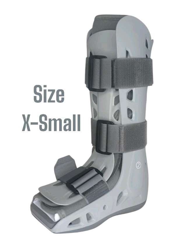 Aircast AirSelect Standard X-Small Gray Walker Brace & Walking Boot Soft Strike