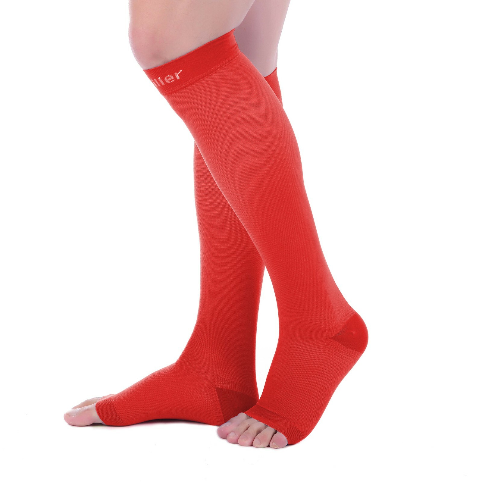 Open Toe Sock Doc Miller Compression Stocking 1520mmHg Sleeves For Varicose Pain