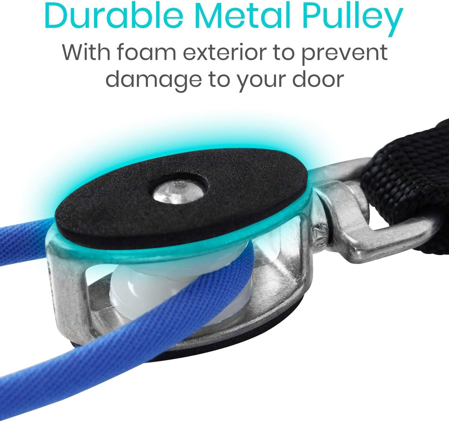Effortless Shoulder Rehab Pulley with Measuring Rope – Ideal for Home Therapy