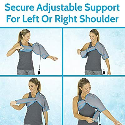 Cold Shoulder Brace – Ice Pack for Rotator Cuff Support, Tendinitis, Dislocated