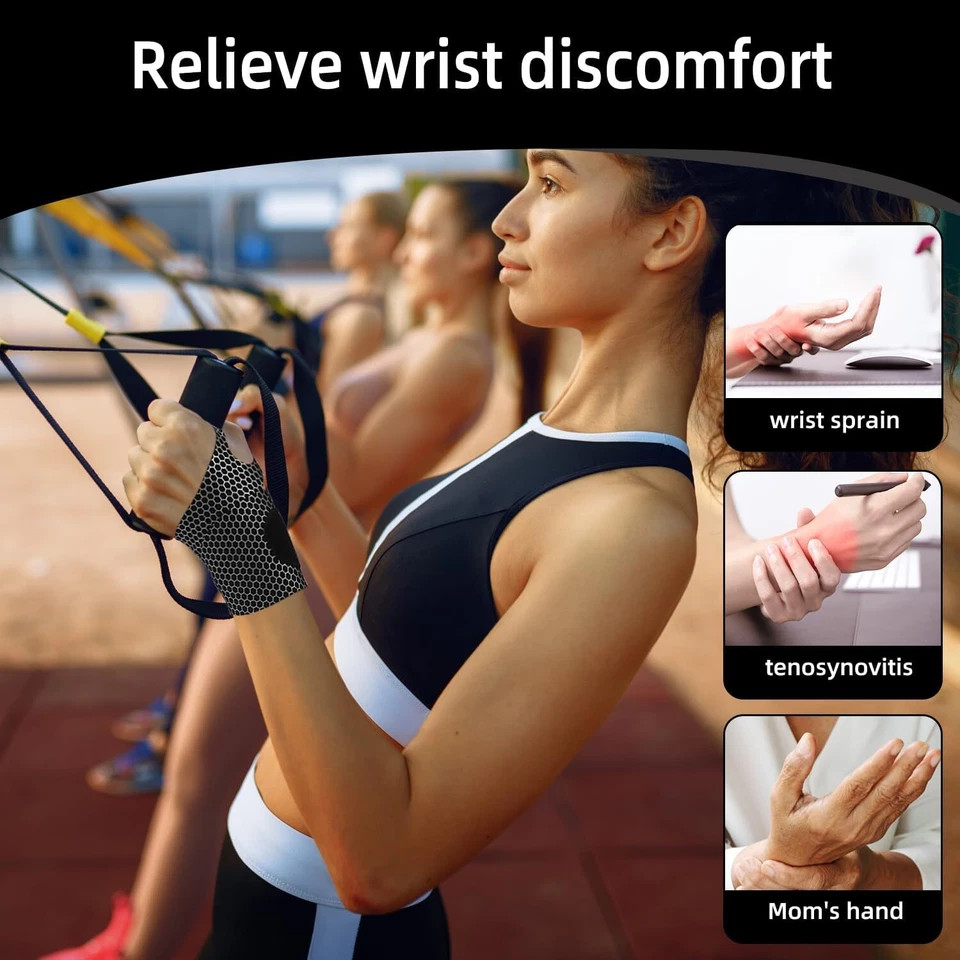 1/2pcs Ultra-Thin Wrist Brace Support for Carpal Tunnel, Pain Relief, Arthritis